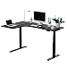 Produktbild Flexispot E3LB Winkelschreibtisch Eckschreibtisch elektrisch höhenverstellbar Bürotisch mit 2 Motoren (180x120 cm, Schwarz-3 Fach)