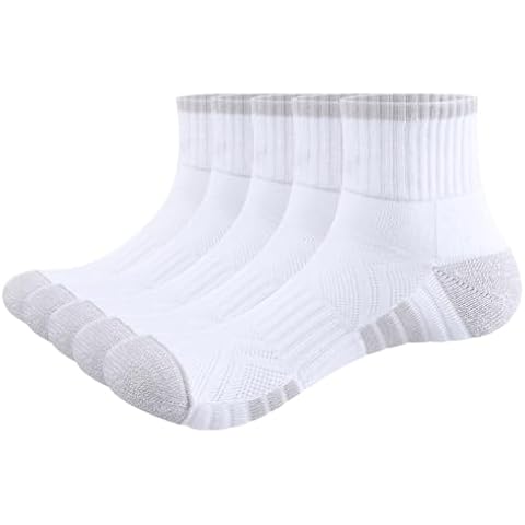 YUEDGE Men's Moisture Wicking Sports Socks Cover