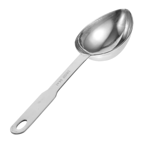 Cabilock ステンレス製大さじ計量スプーン 耐久性精密設計 コンパクト収納可能 キッチン コーヒー店用調味料計量器具