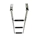 ANCHOR PUSH Accessoires de bateau Marine 3 Étape en acier inoxydable Échelle télescopique Swing Step Over Plateforme Passée Test de pulvérisation de sel 400H Accessoires de pêche pour bateaux