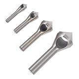 HOMSFOU 4stücke Senk Und Fasenwerkzeug-set Hss-bohrer Entgratungswerkzeug-set Senkkopfbohrer Langlebige Bohrer Für Einfache Installation Und Handhabung