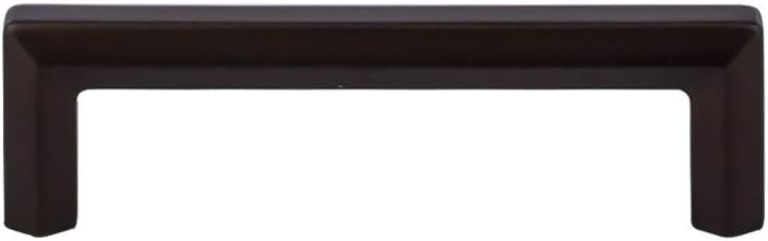 Top_Knobs Lydia Pull Color Oil Rubbed Bronze 3 3/4 Length Serene Coll Contemporary Modern Transitional Bar Decorative Kitchen Drawer Cabinet Door Hardware Dresser Bathroom Metal Interior Home