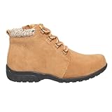 Propét Womens Delaney Boot Doe 8 X-Wide