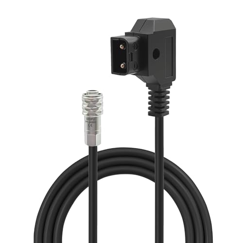 Cable D-Tap a Weipu de 2 pines para BMPCC 4K y 6K de 120cm