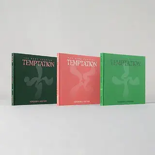 TXT The Name Chapter : TEMPTATION 5th Mini Album CD+Folding poster on pack+Photobook+Lyric book+Sticker pack+Bookmark+Postcard+Photocard+Tracking TOMORROW X TOGETHER (SET(Daydream+Nightmare+Farewell))