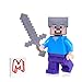 LEGO Minecraft Minifigure Steve Minifig with Iron Helmet + Sword
