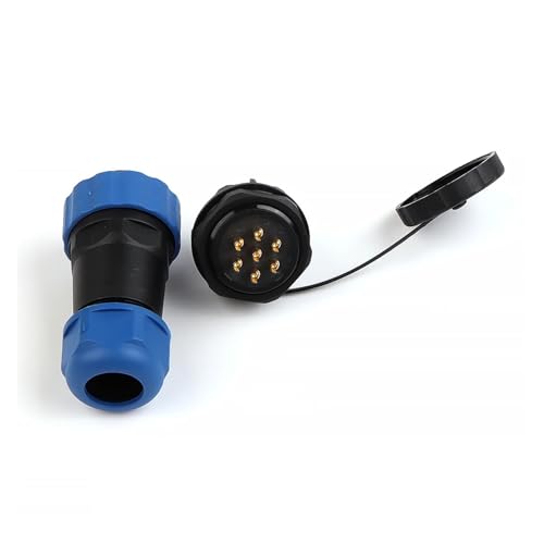 Conector SP28 tuerca trasera recta enchufe tipo soldadura de macho y hembra 5