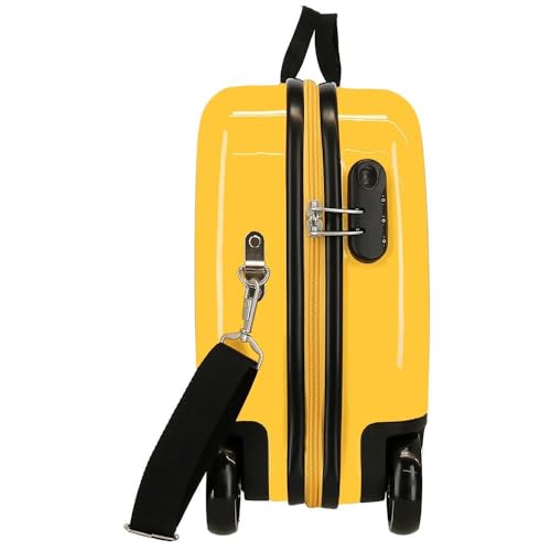 Enso Play All Day Children's Suitcase Yellow 50x38x20cm Hard ABS Combination Lock Side 38L 1.8kg 0 Hand Luggage, Lemon Tree, Children's Suitcase, Lemon Tree, Children's Suitcase2