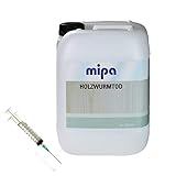 BAU DISCOUNT Mipa Holzwurmtod/Holzwurmex 10l plus einmal Injektionsspritze