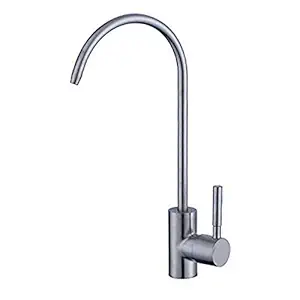 Stainless steel faucet hot and cold water single hole sink kitchen faucet