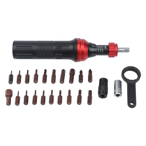 Tournevis dynamométrique de 25,4 à 203,2 cm avec embouts hexagonaux et Torx de précision - 7