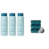 Harry's Men's Body Wash Shower Gel - Wildlands, 16 Fl Oz (Pack of 3) & Razor Blades Refills - Razors for Men - 10 count