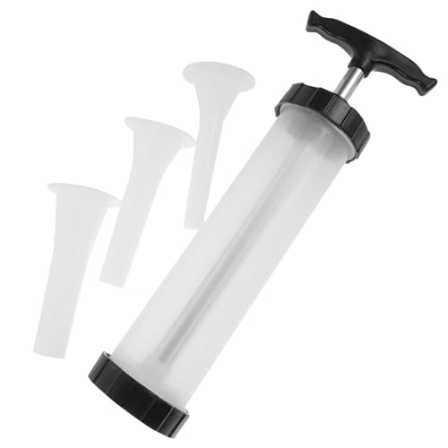 VALICLUD Herramienta Manual para Rellenar Salchichas de Plástico Seguro Pequeño y Fácil de Limpiar para Cocina y Embutidos DIY