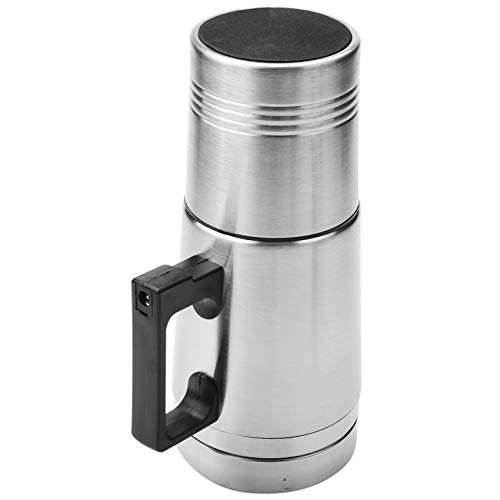 Calentador de agua eléctrico para auto 12V 300ml plateado miniatura 2