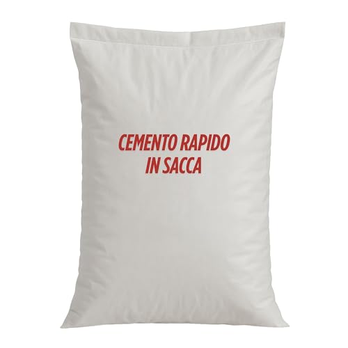 Sac de ciment rapide prêt à l'emploi, 1 kg et 5 kg – Prise rapide, haute résistance, prêt à l'emploi et séchage rapide – Parfait pour les fixations et réparations domestiques DIY (ciment, 1 kg)