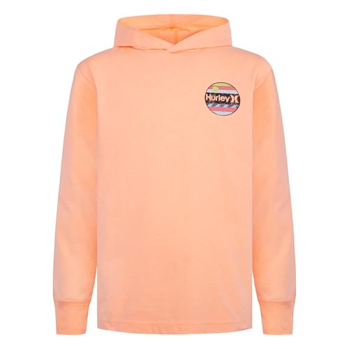 Image of Hurley boys Long Sleeve Hooded Graphic T-shirt