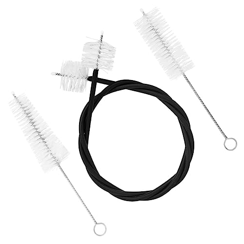OFFSCH 3pcs Trumpet Cleaning Kit Set with Valve Brush Rope Brush for Effortless Trumpet Maintenance and Sound Quality Improvement