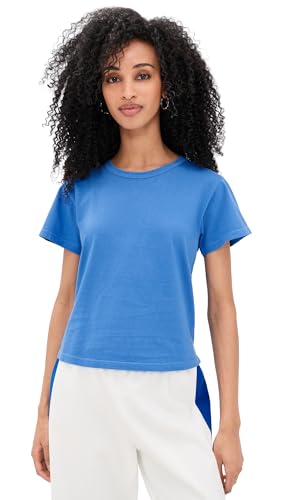 Leset Womens The Margo Tee Bleuet S