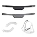 Replacement CPAP Headgear Strap, Nasal Pillow Head Strap Nose Cpap Mask Headgear Compatible with Dreamwear Respironics, Adjustable Elastic Soft, Reusable and Washable