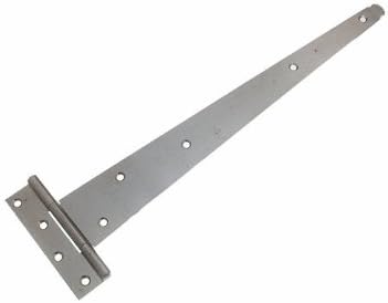 3 x Strap Hinges T TEE Door/GATE/SHED 15 INCH BZP Steel