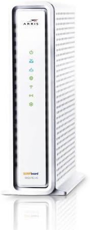 ARRIS Surfboard SBG6782AC-RB DOCSIS 3.0 Cable Modem / AC1750 Wi-Fi Router, White (Renewed)