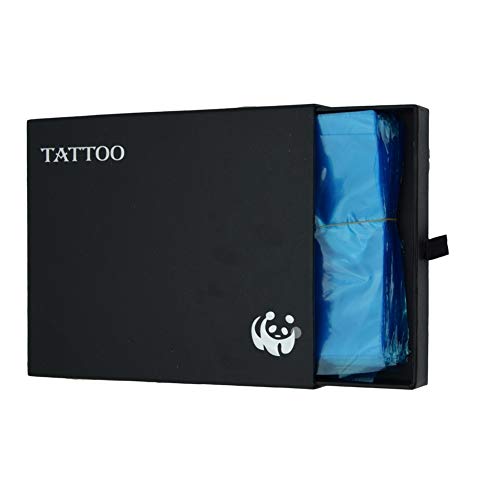 Tattoo Gun Bags,New Star Tattoo 200pcs Disposable Tattoo Supply Tattoo Machine Sleeves Cover Bags Blue Plastic Machine Bag For Tattoos Supplies