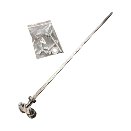 Calibrador posicionador acero inoxidable 60cm para carpintería miniatura 4