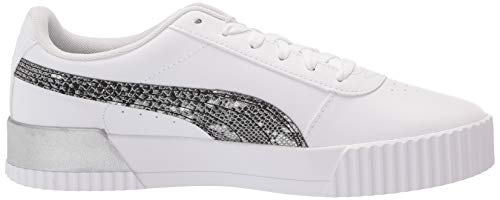 Image of Puma Carina 2.0 Synthetic Leather Lace Up Women's Sneakers