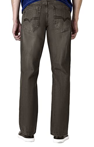 Image of Flypaper Men's Fashion Bootcut Blue Jeans Regular Fit Mens Work Pants