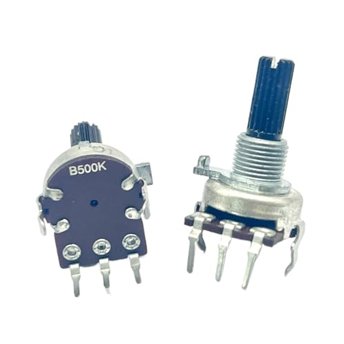 Potentiomètre rotatif B500K à 3 broches avec un arbre de 20mm pour vos circuits