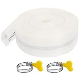 Manguera de tejido de 1 1/4 pulgadas, 1 rollo de 32 mm y 20 m, juego de...