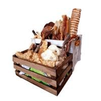 Pack Snack Natural para Perros Medianos y Grandes - Chuche y Premio - 30 Premios para un Mes Entero | DESHIDRATADOS | Ideal Dieta Barf | ANIMALUJOS