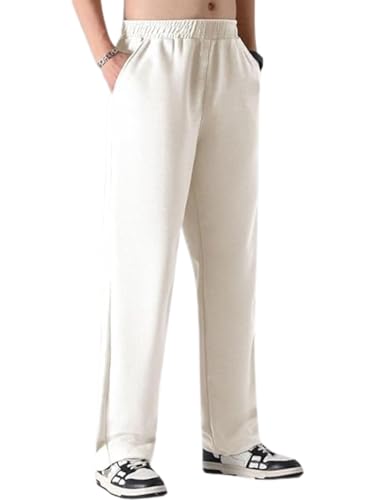 Image of GRECIILOOKS Men's Loose Mid Rise Regular | Sports Stylish Track Pant | Trouser (Available in Plus Size)