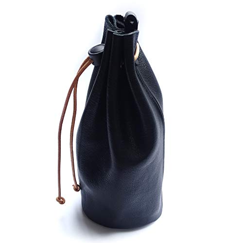 Genuine Leather Drawstring Pouch3