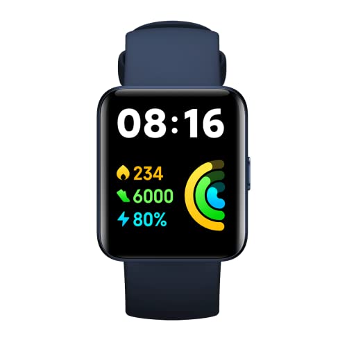 Smartwatch Xiaomi Redmi 2 Lite GL, Smart Watch Adultos Unisex, Azul (Blue), Único