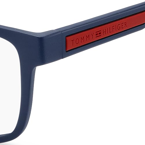 TOMMY HILFIGER TH 2091 Okulary, Matte Blue Red, 54 Męskie, Matte Blue Red, 54