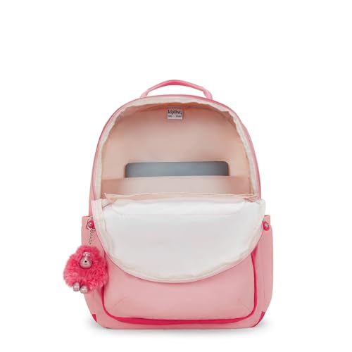 Image of Kipling Women's Seoul 15 inch Laptop Backpack, Durable, Roomy with Padded Shoulder Straps, Built-In Protective Sleeve