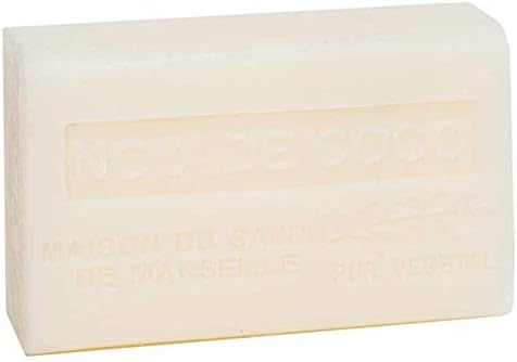 French Soap, Traditional Savon de Marseille (Coconut (Noix de Coco)) by Savon de Marseille