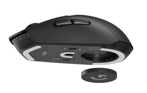 Image of Logitech G309 Lightspeed Wireless Gaming Mouse, Lightweight, LIGHTFORCE Hybrid Switches, Hero 25K Sensor, 300+ Hour Battery Life with AA Battery, 6 Programmable Buttons, PC & Mac - Black
