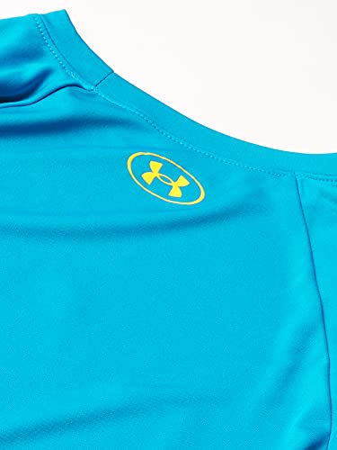 Image of Under Armour Boys' Tech Hybrid Printed Fill Short-Sleeve T-Shirt