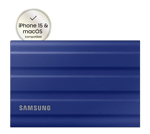 Samsung Portable SSD T7 Shield 2 TB – Externe SSD für Mac, PC, Smartphone