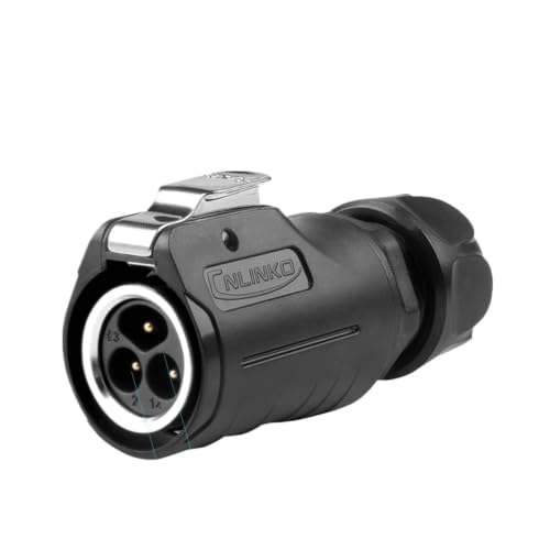 Terminal de rosca para conector industrial M12 impermeable modelo LP16 3