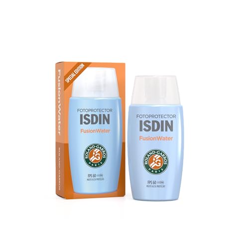 ISDIN Protetor Solar Facial Fusion Water 5 Stars Sem Cor FPS 60 -...