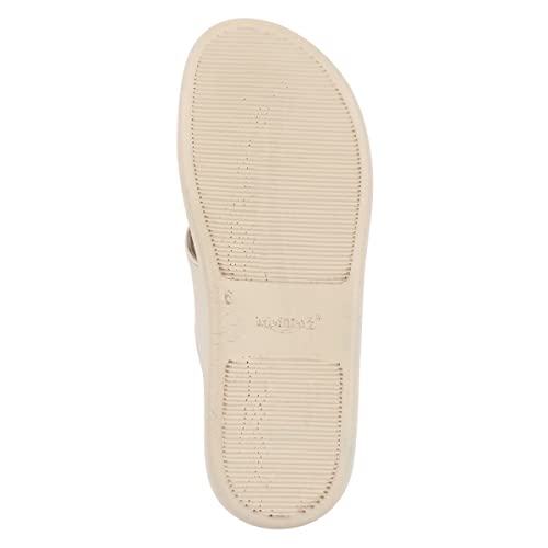 Image of Medifeet Women's Leather Thong Slippers
