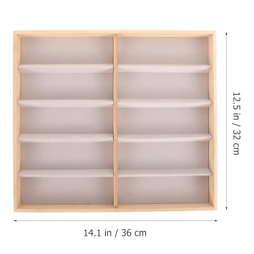 Organisateur de soleil compact en flocage avec 10 emplacements de rangement - 3