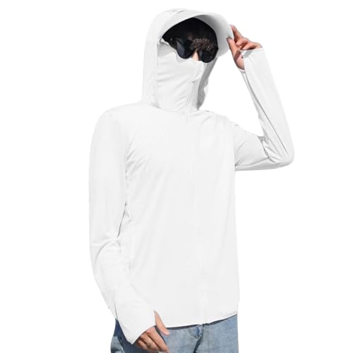 Chaqueta con capucha para hombre con protección solar UPF 50+ miniatura 1