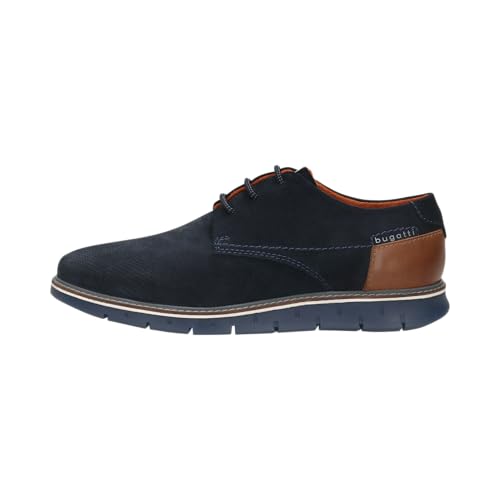 Image of bugatti Men's Lace-up Shoes, Darkblue, 12