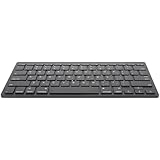 Clavier sans fil avec touches de taille standard pour une frappe confortable : ce clavier sans fil est doté de touches de taille standard offrant une expérience de frappe confortable. clavier de bureau, clavier d’ordinateur portable