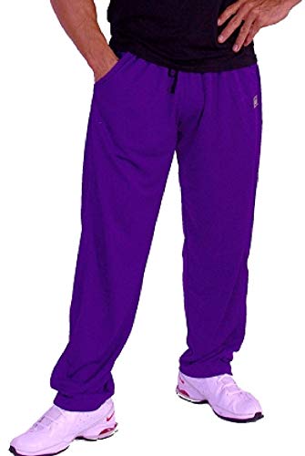 Crazee Wear Micro Fiber Athletic Pants (M) Black