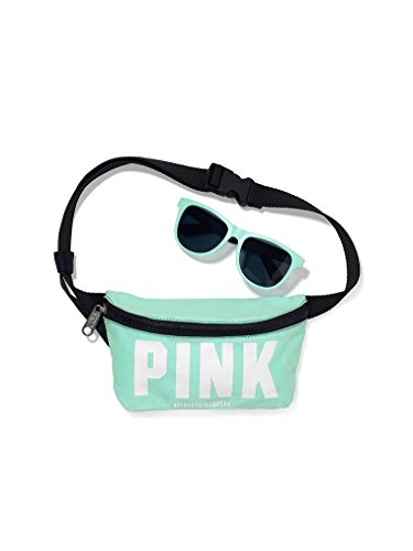 Victoria's Secret PINK! Fanny Pack & Sunglasses Light Blue